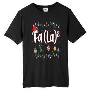 Fa (La)8 Funny Christmas Santa Fa La Math Tall Fusion ChromaSoft Performance T-Shirt