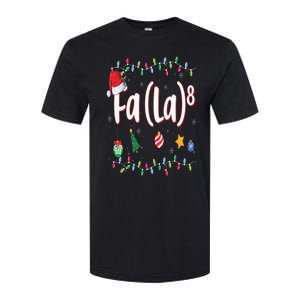 Fa (La)8 Funny Christmas Santa Fa La Math Softstyle CVC T-Shirt