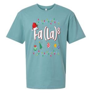 Fa (La)8 Funny Christmas Santa Fa La Math Sueded Cloud Jersey T-Shirt