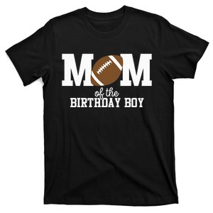 Football Lover's First Birthday Party Mom T-Shirt