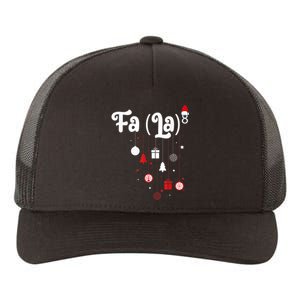 Fa (La)8 Funny Christmas Santa Fa La Math Yupoong Adult 5-Panel Trucker Hat