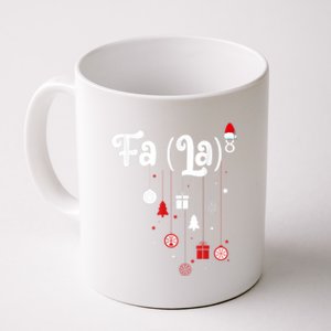 Fa (La)8 Funny Christmas Santa Fa La Math Coffee Mug