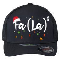 Fa (La)8 Funny Christmas Santa Fa La Math Flexfit Unipanel Trucker Cap