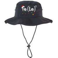 Fa (La)8 Funny Christmas Santa Fa La Math Legacy Cool Fit Booney Bucket Hat