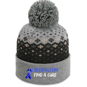 Funny Liberalism Find A Cure Cool Gift The Baniff Cuffed Pom Beanie