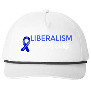 Funny Liberalism Find A Cure Cool Gift Snapback Five-Panel Rope Hat