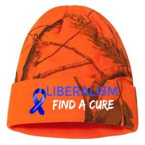 Funny Liberalism Find A Cure Cool Gift Kati Licensed 12" Camo Beanie