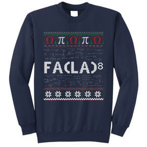 Fa (La)8 Funny Christmas Santa Fa La Math Teacher Student Sweatshirt