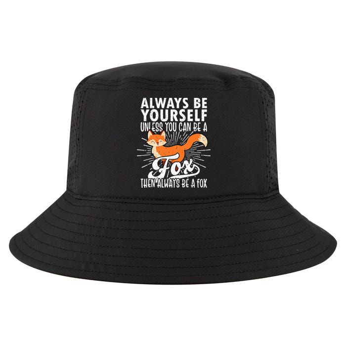 Fox Lover Funny Fox Tee Fox Gifts Fox Cool Comfort Performance Bucket Hat