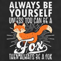 Fox Lover Funny Fox Tee Fox Gifts Fox Cool Comfort Performance Bucket Hat