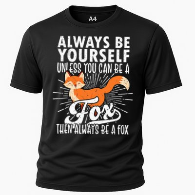 Fox Lover Funny Fox Tee Fox Gifts Fox Performance Shirt