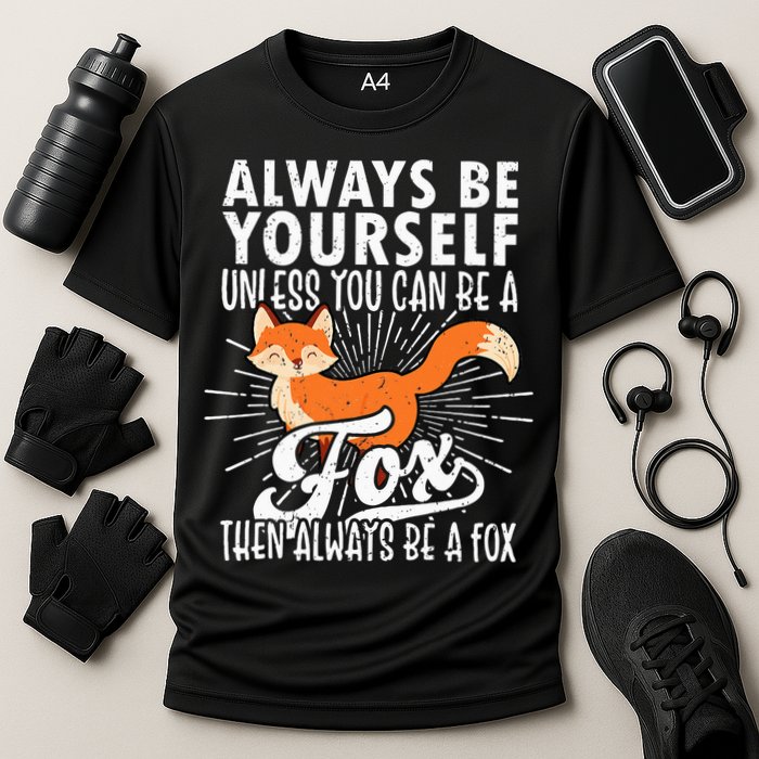 Fox Lover Funny Fox Tee Fox Gifts Fox Cooling Performance Crew T-Shirt