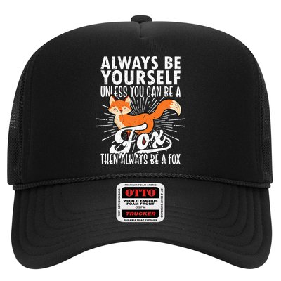 Fox Lover Funny Fox Tee Fox Gifts Fox Trucker Hat