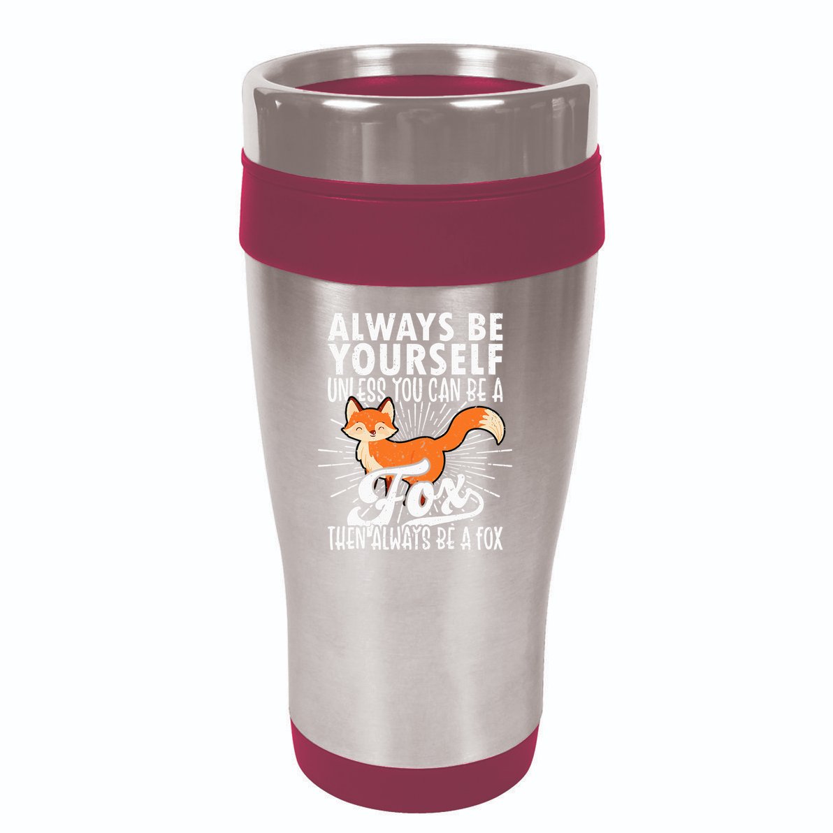 Fox Lover Funny Fox Tee Fox Gifts Fox 16oz Travel Tumbler