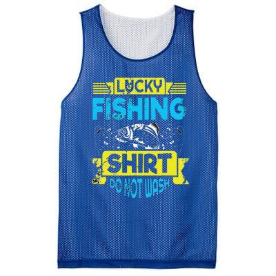 Funny Lucky Fishing Do Not Wash It Funny Fhishing Mesh Reversible Basketball Jersey Tank