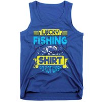 Funny Lucky Fishing Do Not Wash It Funny Fhishing Tank Top