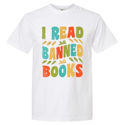 Funny Librarian Freedom Reader Grunge I Read Banned Books Garment-Dyed Heavyweight T-Shirt