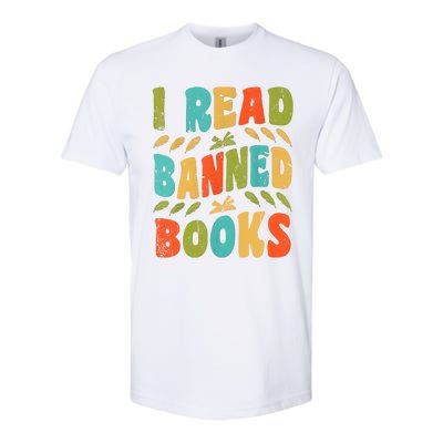 Funny Librarian Freedom Reader Grunge I Read Banned Books Softstyle CVC T-Shirt