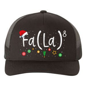 FA (LA)8 Funny Xmas Santa Fa La Math Teacher  Yupoong Adult 5-Panel Trucker Hat