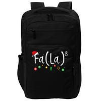 FA (LA)8 Funny Xmas Santa Fa La Math Teacher  Impact Tech Backpack