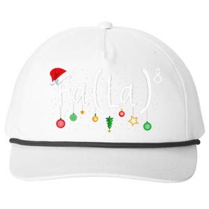 FA (LA)8 Funny Xmas Santa Fa La Math Teacher  Snapback Five-Panel Rope Hat