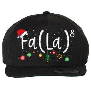 FA (LA)8 Funny Xmas Santa Fa La Math Teacher  Wool Snapback Cap