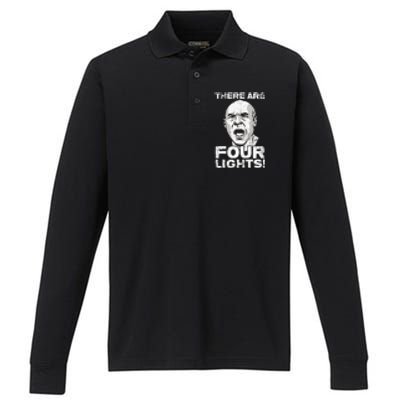 Four Lights Performance Long Sleeve Polo