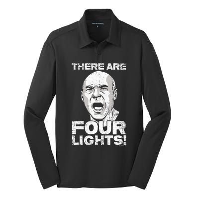 Four Lights Silk Touch Performance Long Sleeve Polo