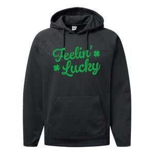 Feelin Lucky Performance Fleece Hoodie