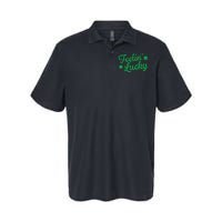 Feelin Lucky Softstyle Adult Sport Polo