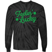 Feelin Lucky Tie-Dye Long Sleeve Shirt