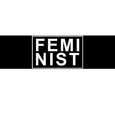 Feminist Logo Bumper Sticker