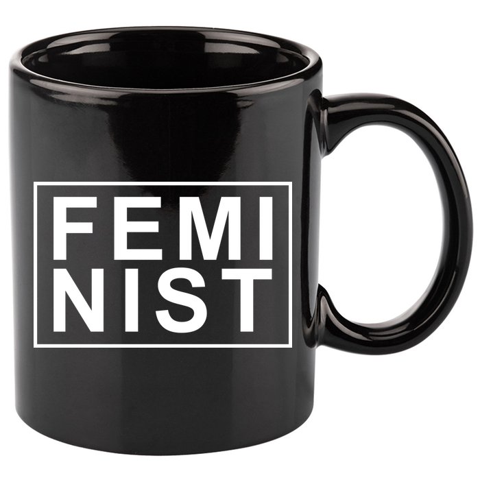 Feminist Logo 11oz C Handle Ceramic Mug