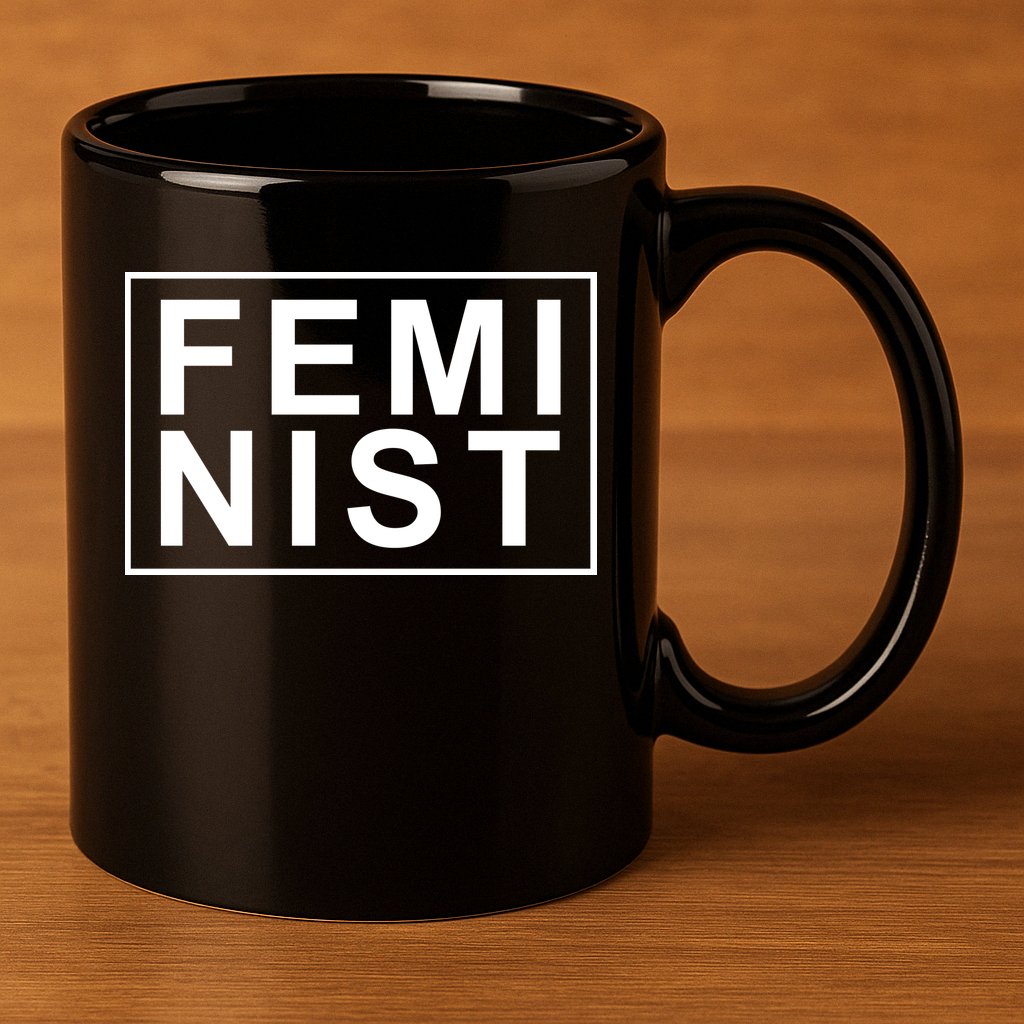 Feminist Logo 11oz C Handle Ceramic Mug