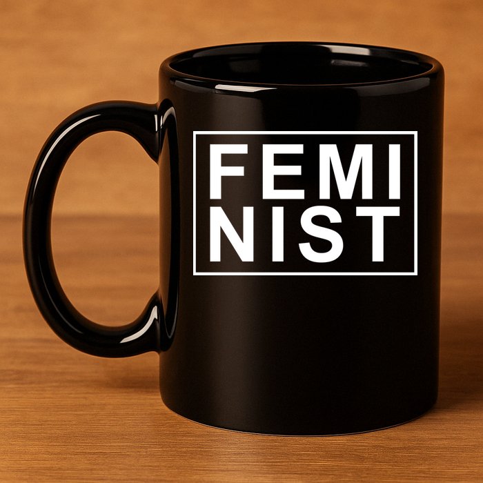 Feminist Logo 11oz C Handle Ceramic Mug