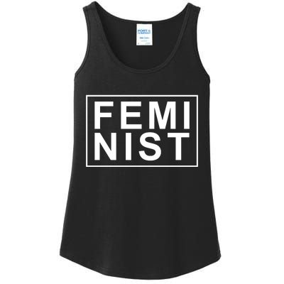 Feminist Logo Ladies Essential Tank