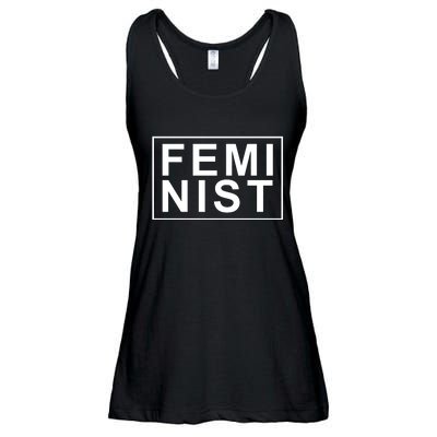 Feminist Logo Ladies Essential Flowy Tank