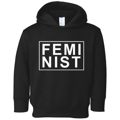 Feminist Logo Toddler Hoodie