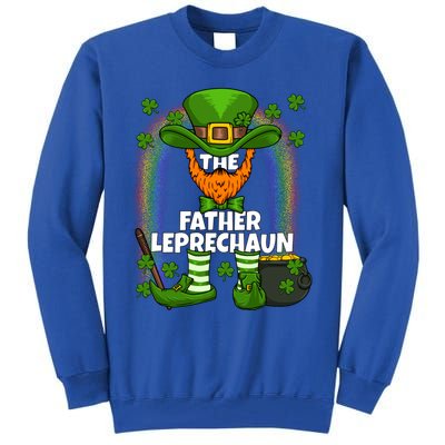 Father Leprechaun Family Matching St Patricks Day Party Gift Tall Sweatshirt