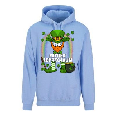 Father Leprechaun Family Matching St Patricks Day Party Gift Unisex Surf Hoodie