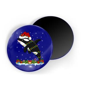 Fishing Lover Family Matching Santa Orca Fish Christmas Gift Magnet