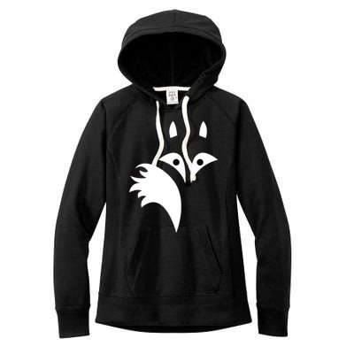 Fox Lines Women's Fleece Hoodie