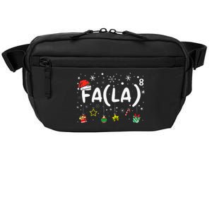 FA (LA)8 Funny Christmas Santa Fa La Math Teacher  Crossbody Pack