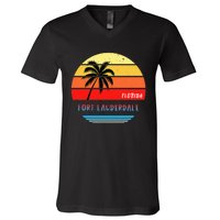 Fort Lauderdale Fort Lauderdale Florida V-Neck T-Shirt