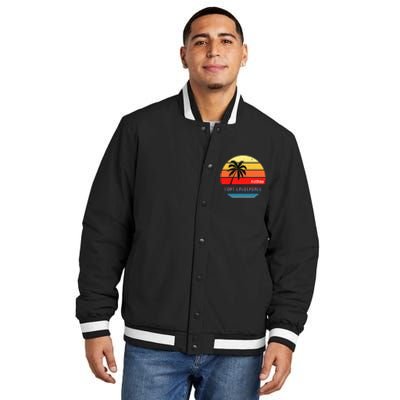 Fort Lauderdale Fort Lauderdale Florida Insulated Varsity Jacket