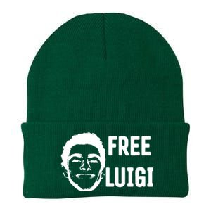 Free Luigi Knit Cap Winter Beanie