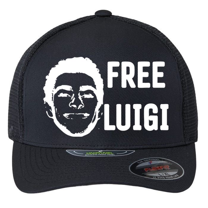 Free Luigi Flexfit Unipanel Trucker Cap