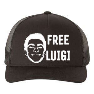 Free Luigi Yupoong Adult 5-Panel Trucker Hat