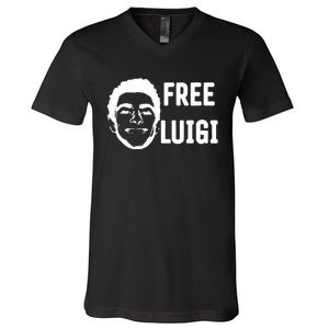 Free Luigi V-Neck T-Shirt