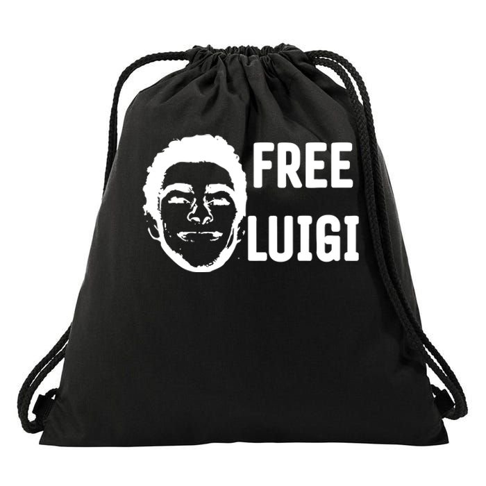 Free Luigi Drawstring Bag